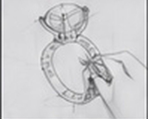 Jewelry concept sketch