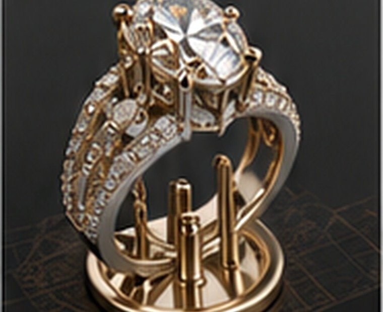Production-ready jewelry setting model